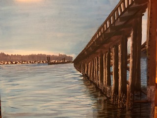 Holly McNicol: White Rock Pier Shore View