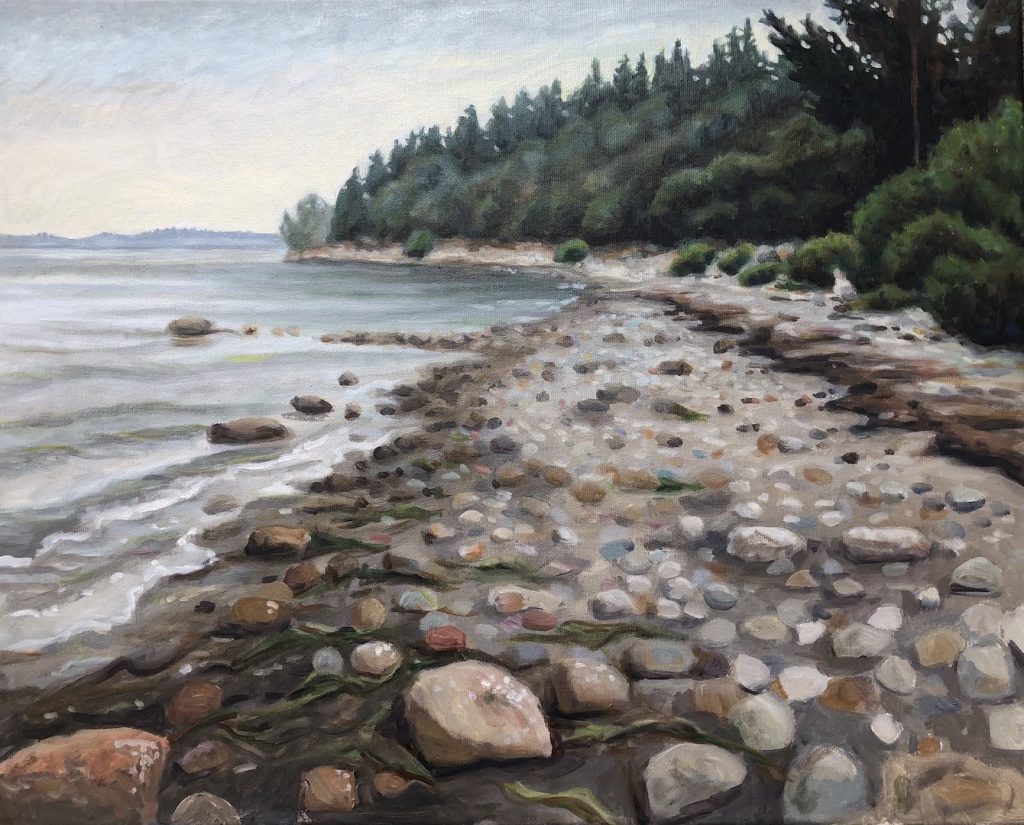 Carla Maskall: Early Morning West Beach