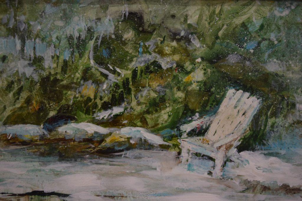 Spring Thaw (Adirondak Chair)